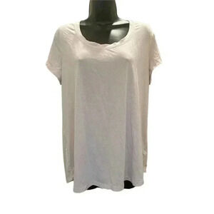 ATHLETA Scoop Neck Pale Pink T Shirt - size Medium